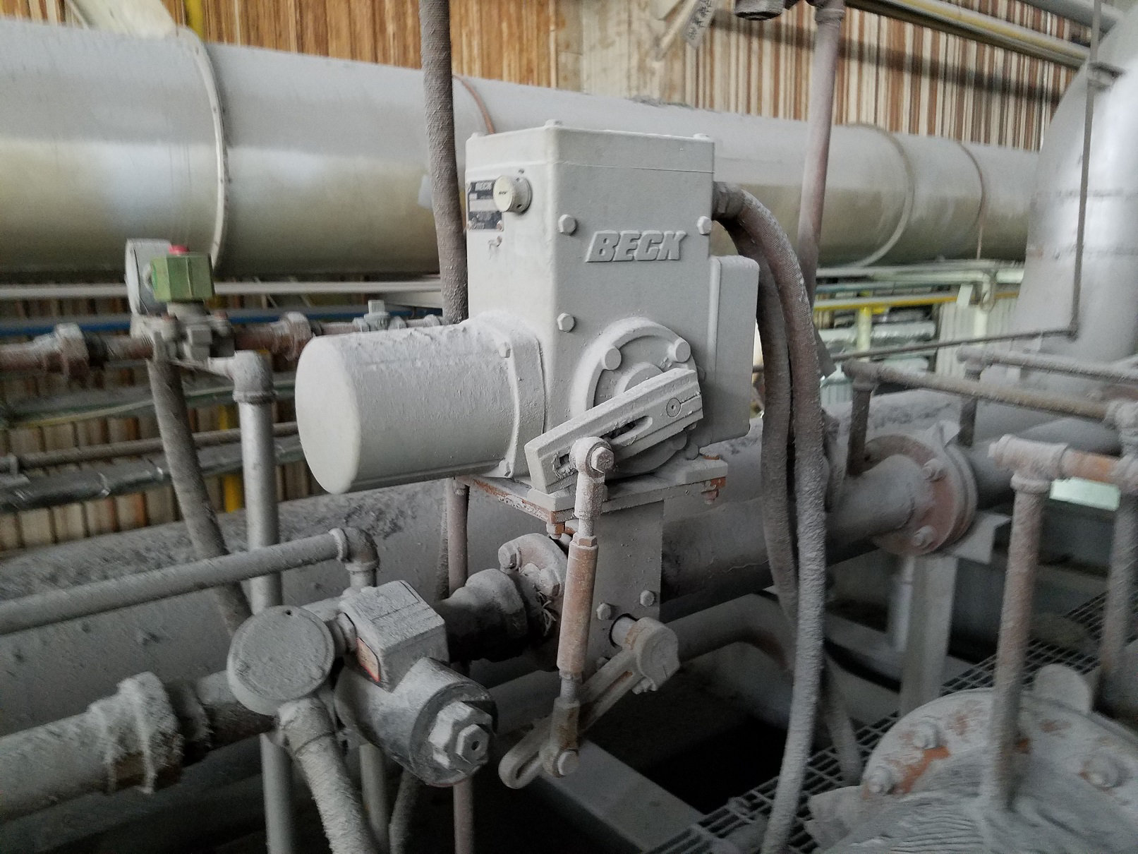 铝行业管道控制阀应用